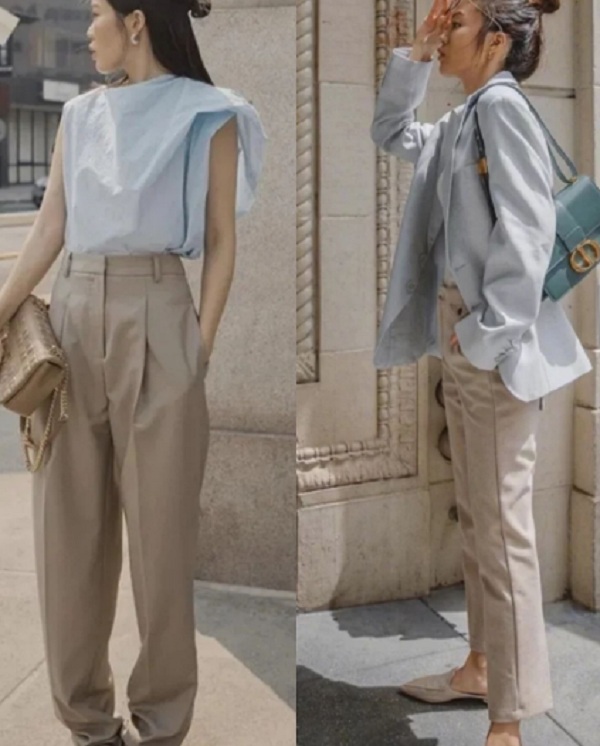 Nếu jean đôi lúc mang tính casual quá mức và quần tây có phần nghiêm túc, thì quần kaki chính là lựa chọn dung hòa.