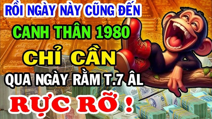 Tuổi Thân vốn nhanh nhẹn, tháo vát, lại có duyên với tài lộc. Những ngày đầu tháng 9 có thể còn vướng chút khó khăn, nhưng từ Rằm trở đi vận trình đổi khác, và đặc biệt càng về cuối tháng càng đỏ rực.    