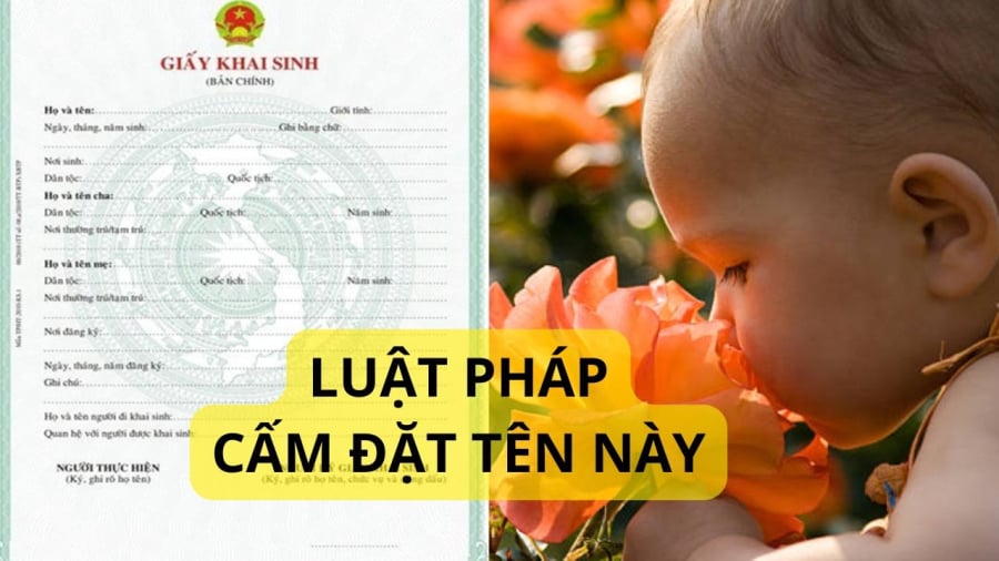 Những cái tên cấm đặt ở Việt Nam cha mẹ nên biết