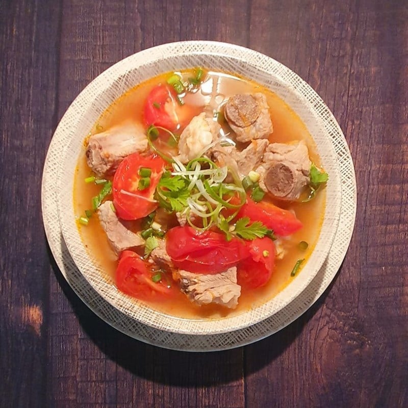Canh sườn ngon