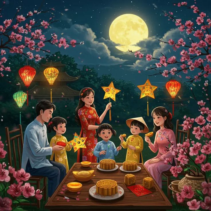 Những hoạt động ý nghĩa trong rằm trung thu như ngắm trăng, sum họp bên Shbet111 slot, casino, thể thao, xổ số mang lại nhiều may mắn
