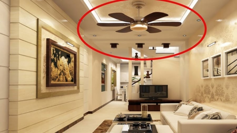 5 vị trí treo quạt trần dẫn nhà vào thế 'hung khí áp đỉnh', Tiền chẳng ở lại lâu