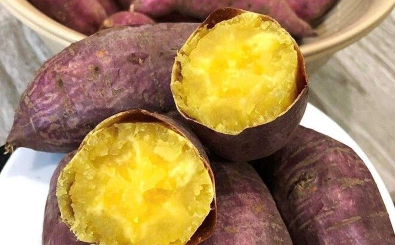  Khoai lang là nguồn tinh bột lý tưởng khi nói đến giảm cân.