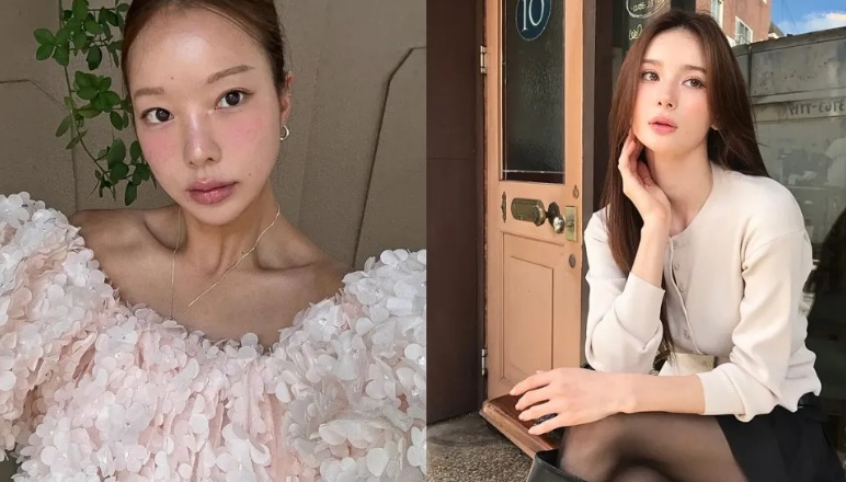 Một lớp trang điểm tự nhiên, má hồng phớt nhẹ và hàng mi uốn cong sẽ càng làm gương mặt thêm mềm mại, trong trẻo.