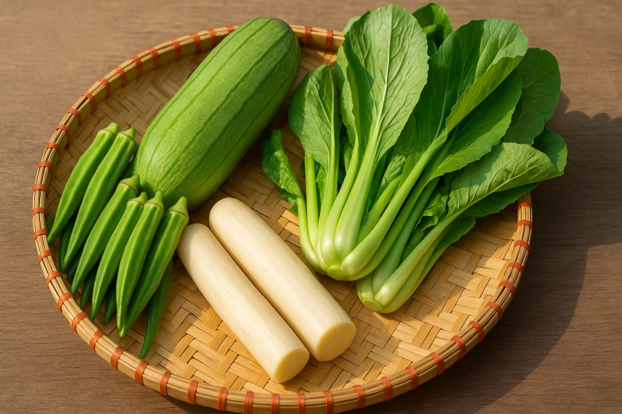 Rau theo mùa tháng 10 tươi xanh, giòn ngọt và ít thuốc trừ sâu – lựa chọn “vàng” cho bữa cơm Shbet111 slot, casino, thể thao, xổ số.