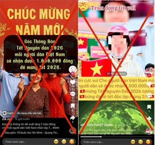 Hiện nay, không có bất kỳ văn bản hay thông báo chính thức nào từ Chính phủ, Bộ Nội vụ hoặc các cơ quan có thẩm quyền về việc hỗ trợ 1 triệu đồng/người dịp Tết Nguyên đán.    