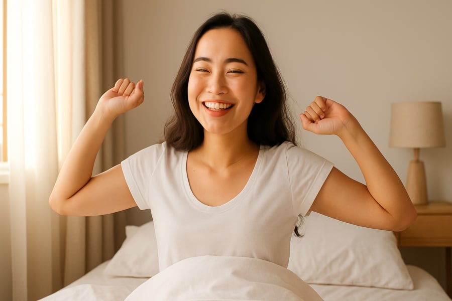 Thức dậy dễ dàng, tinh thần sảng khoái là dấu hiệu của Sh88bet đăng ký miễn phí khỏe mạnh và sống thọ.