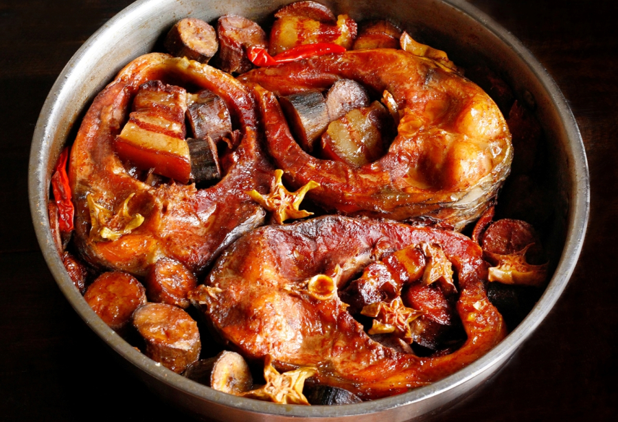 Cá kho nhữ xương, thơm ngon