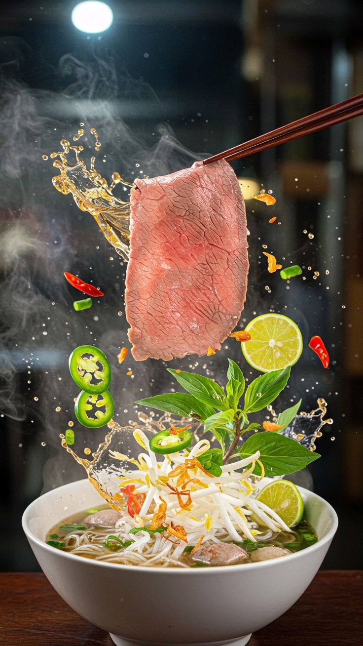 Nếu ăn phở hãy chọn phở nước trong ít béo