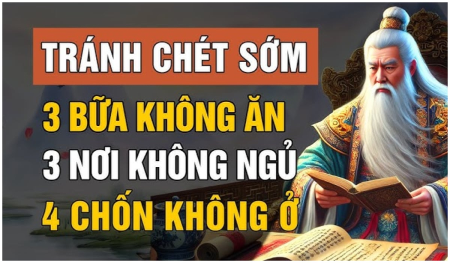 3  nơi không ở 4 nơi không ngủ nên tránh