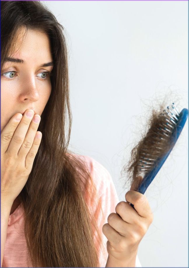 Thời tiết hanh khô càng dễ làm tóc rụng