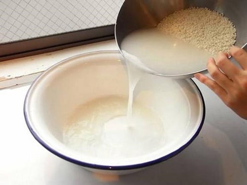 Trong nước gạo lên men có hàm lượng vitamin B8 dồi dào – thành phần quan trọng giúp thẩm thấu sâu vào lõi tóc