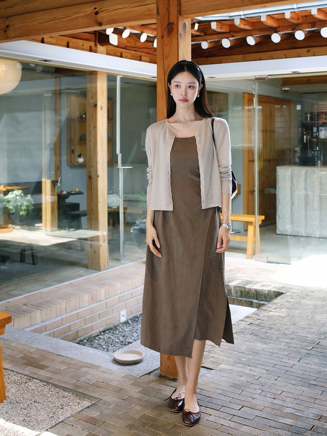 Những gam màu trung tính như be, kem hay nâu sáng giúp tổng thể vừa thanh lịch vừa trẻ trung