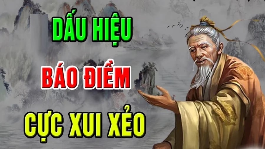 Dấu hiệu cảnh báo xui xẻo