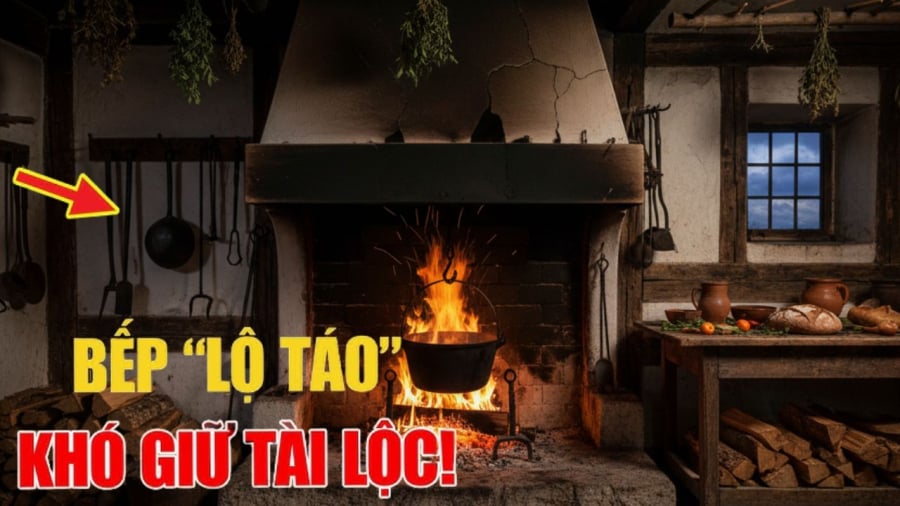 Kê bếp kiểu này sớm ngày lụi bại, gia chủ muốn thoát phải đặt lại ngay  