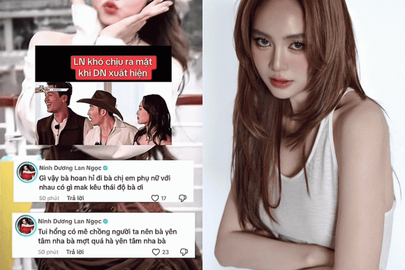 Ninh Dương Lan Ngọc đáp trả tin đồn bằng mặt không bằng lòng với Diệu Nhi  