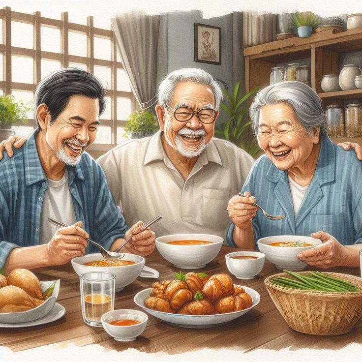 Người xưa nói kính lão đắc thọ