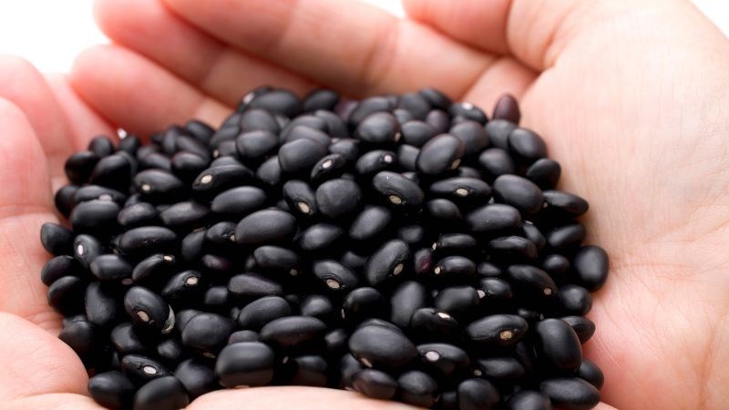 Đậu đen chứa loại protein thực vật, có tác dụng làm cho khả năng sinh sản được tăng lên.