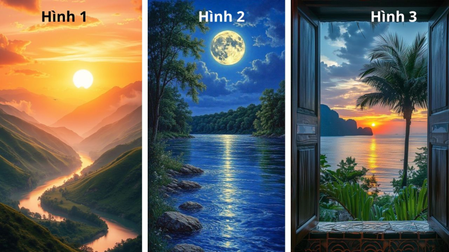 Bạn bị thu hút bởi hình ảnh nào nhất?