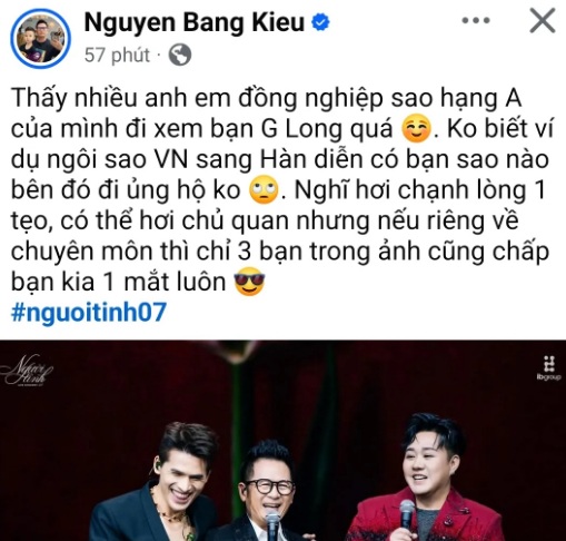 Bài đăng của Bằng Kiều    