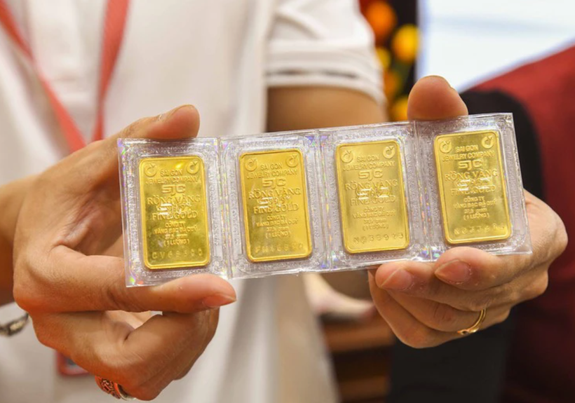 Trên thị trường vàng thế giới, giá vàng giao ngay ở mức 4.080 USD/ounce.    