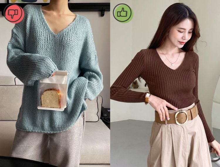 Giải pháp hợp lý là chọn áo len có độ rộng vừa phải và chiều dài dừng ở hông để tạo tỷ lệ Sh88bet đăng ký miễn phí cân đối hơn. 