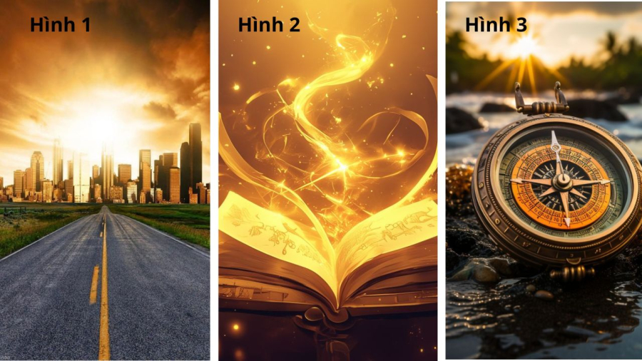 Bạn bị thu hút bởi hình ảnh nào đầu tiên?