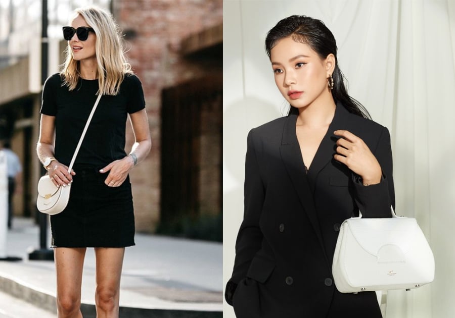  Các mẫu túi mềm mại, có độ rủ nhẹ hoặc túi tote kích thước vừa phải sẽ phù hợp hơn.