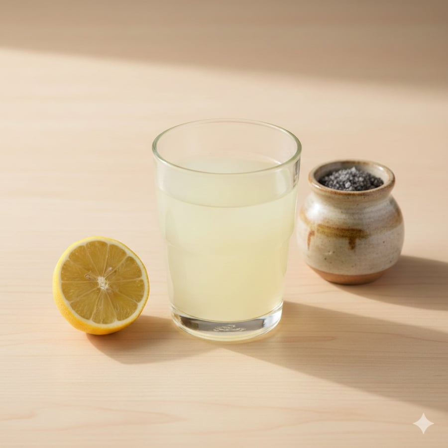 Nước chanh muối đen giàu vitamin C và khoáng chất giúp thải độc Sh88bet đăng ký miễn phí.
