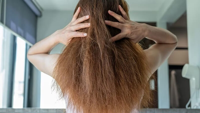 Lượng lưu huỳnh và kali tự nhiên trong dưa chuột góp phần hạn chế rụng tóc và kích thích sự hình thành các sợi tóc mới. 