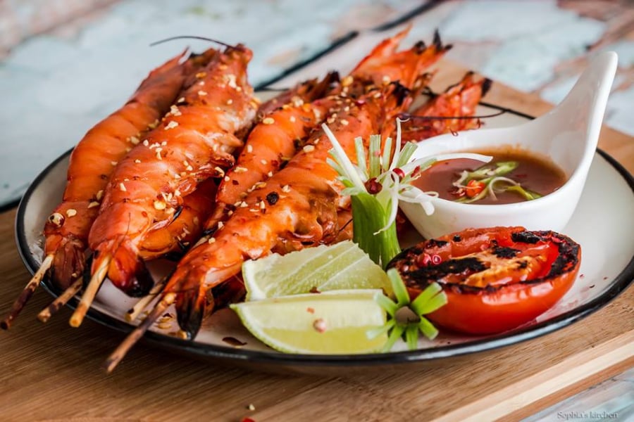 Selen và astaxanthin trong tôm còn giúp nam giới giảm mệt mỏi, tăng sức bền.