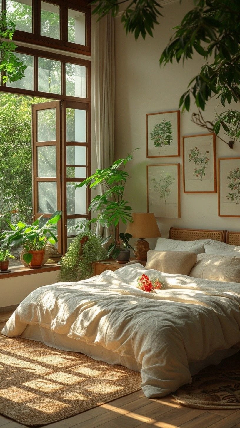 Chú ý khi đặt cây trong phòng ngủ