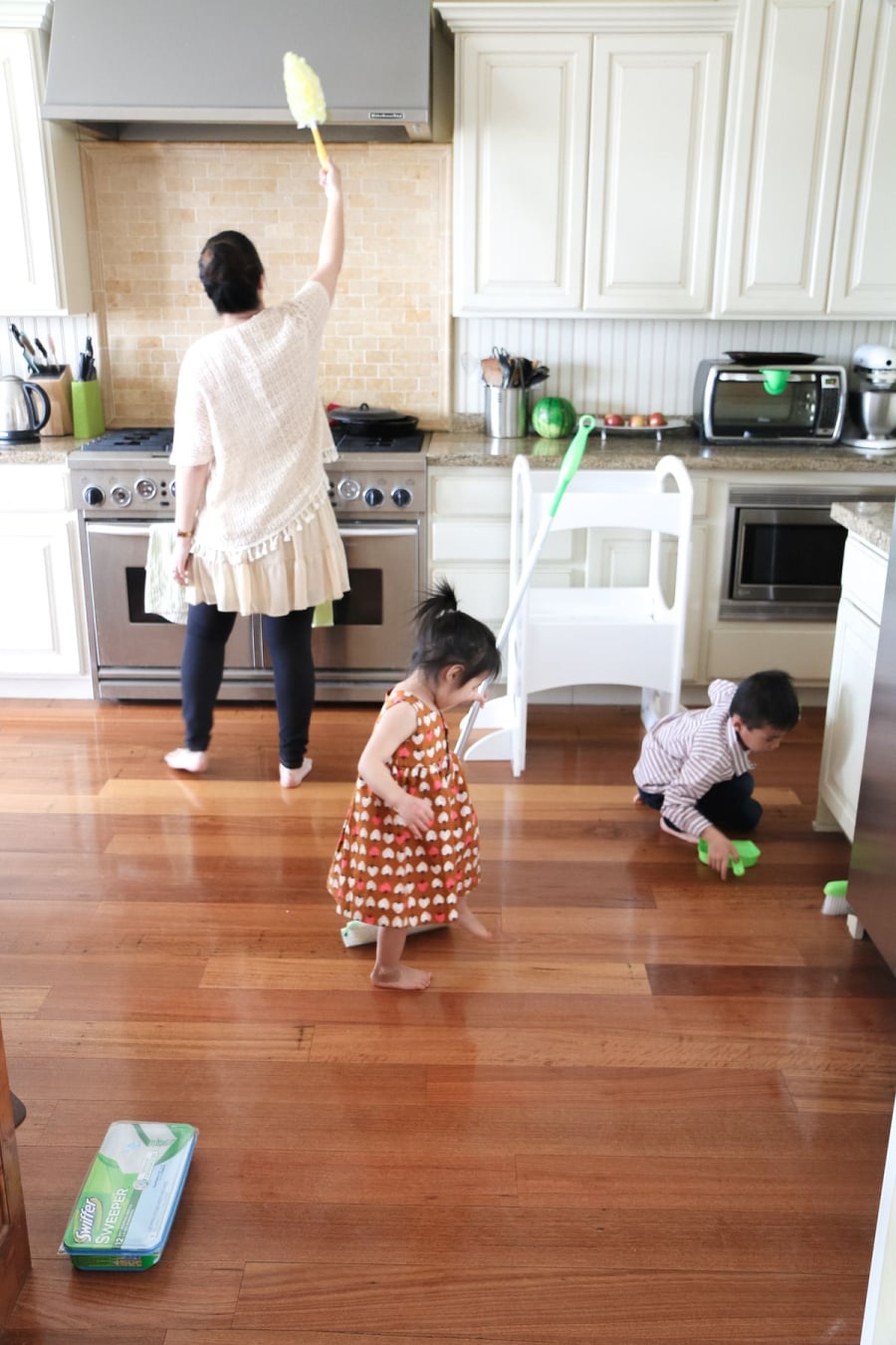 Dọn nhà cửa sạch sẽ thể hiện phúc khí