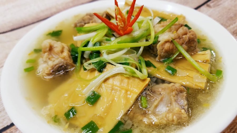 Cách nấu canh măng khô ngon