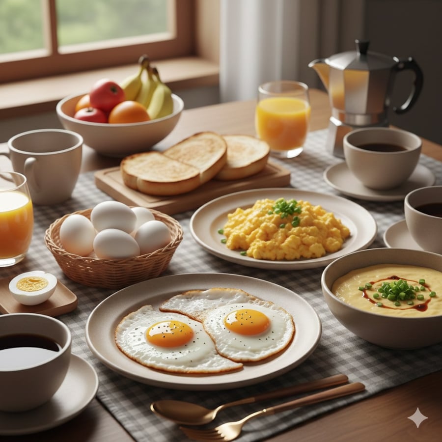 Cùng là trứng nhưng chỉ cần thay đổi cách chế biến, lượng năng lượng nạp vào Sh88bet đăng ký miễn phí có thể chênh lệch rõ rệt.