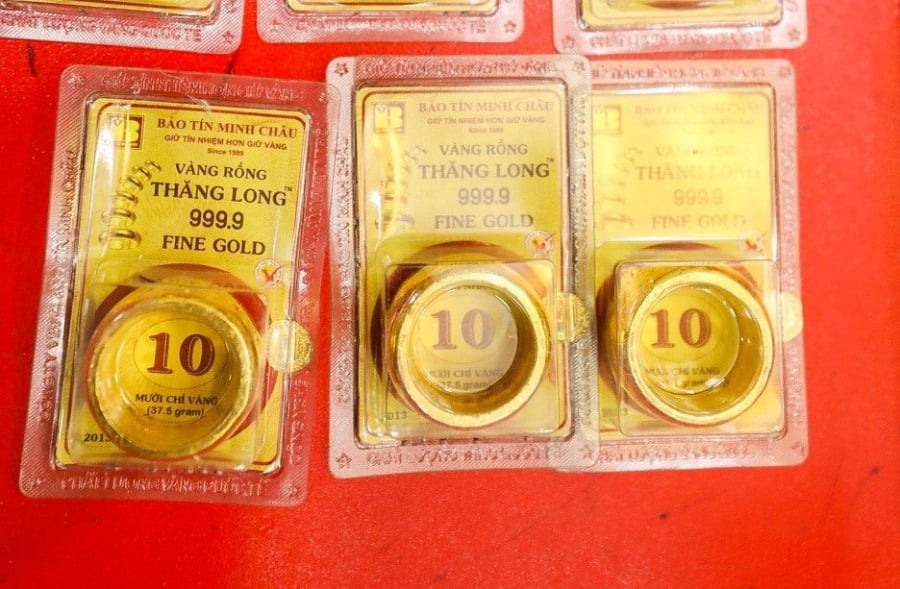 Giá vàng hôm nay 8/1 tại thị trường trong nước tiếp tục tăng. 