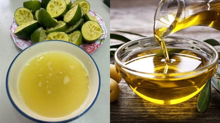 Dầu oliu và nước cốt chanh chứa nhiều chất dinh dưỡng cần thiết cho Sh88bet đăng ký miễn phí.