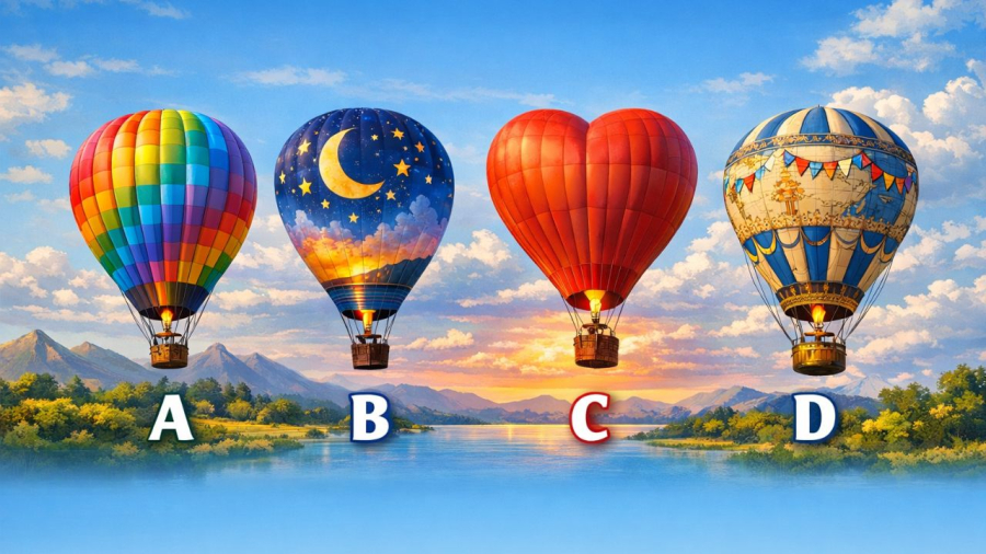 Bạn chọn khinh khí cầu nào?