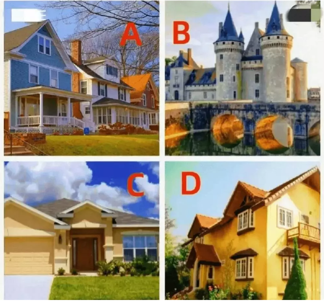 Hãy chọn 1 ngôi nhà bạn muốn ở nhé!
