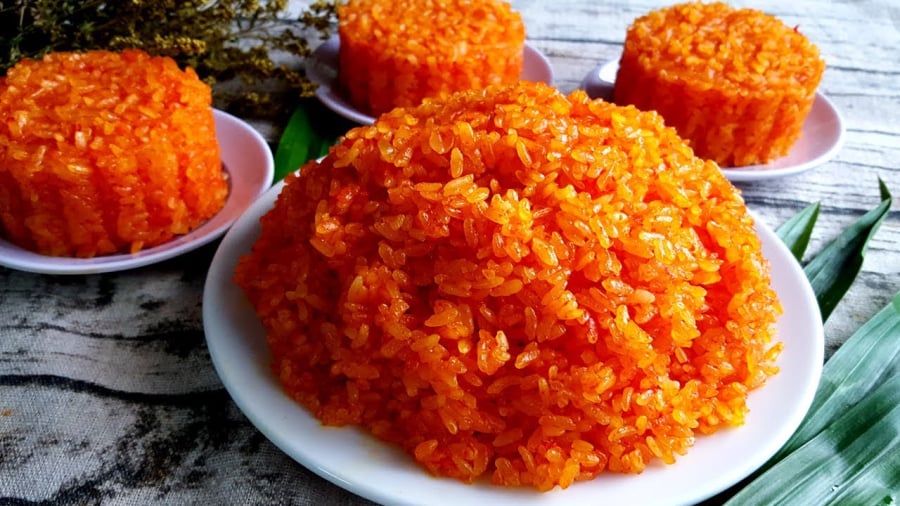 Cách nấu xôi gấc ngon đỏ đẹp mắt