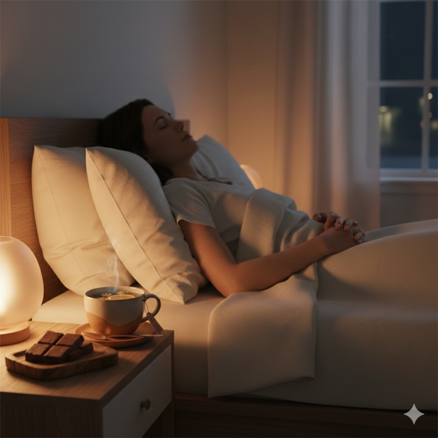 Nhâm nhi một lượng nhỏ sô cô la đen trước giờ ngủ có thể giúp Sh88bet đăng ký miễn phí thư giãn và dễ đi vào giấc ngủ hơn.