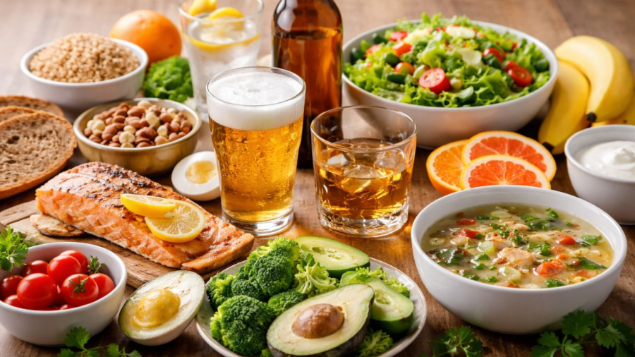 Cách ăn đúng có thể hỗ trợ giảm nguy cơ bị say rượu