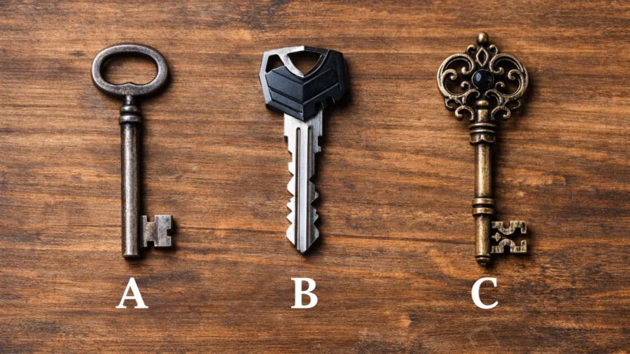 Bạn chọn chiếc chìa khoá nào?