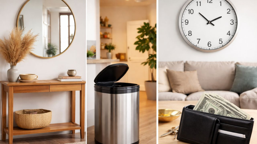 Những vật này cần chú ý vị trí đặt chúng