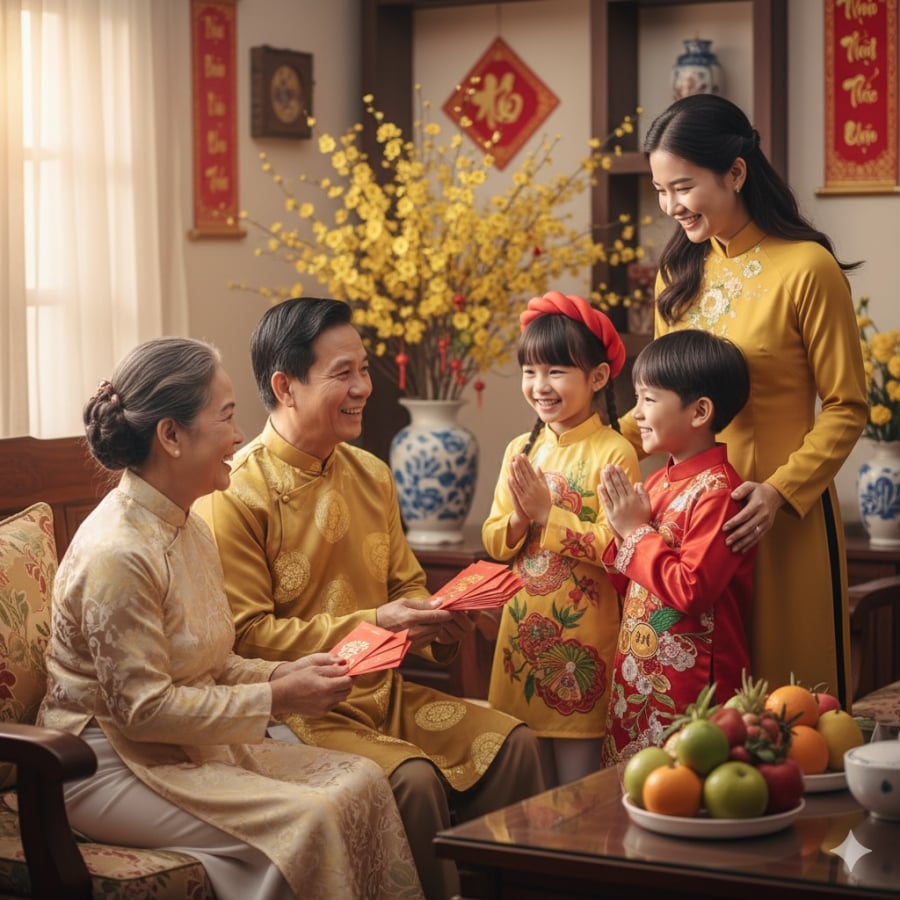 Chúc Tết và lì xì sáng mùng 1 không chỉ mang ý nghĩa may mắn mà còn giúp gắn kết tình cảm Shbet111 slot, casino, thể thao, xổ số, tạo không khí tích cực cho cả năm.
