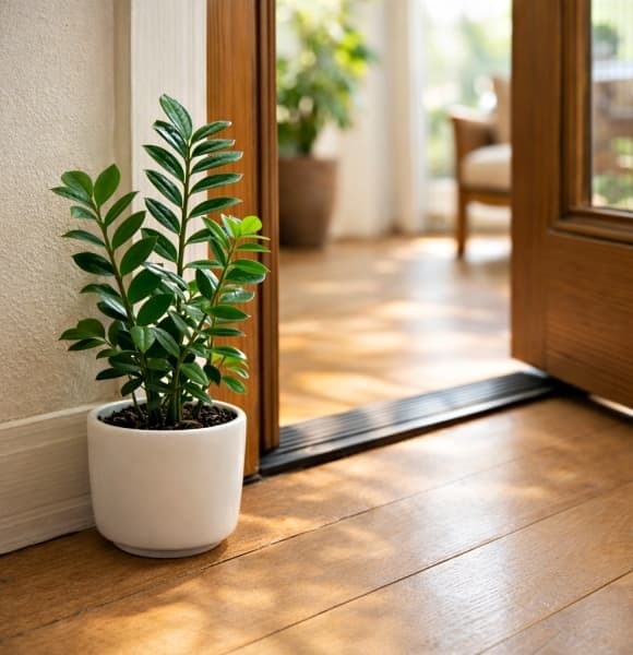 Cây xanh giúp không gian thêm tươi mới và tạo cảm giác dễ chịu. 
