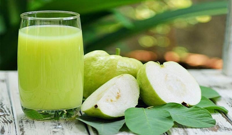 Nước ép ổi giảm cân thần tốc