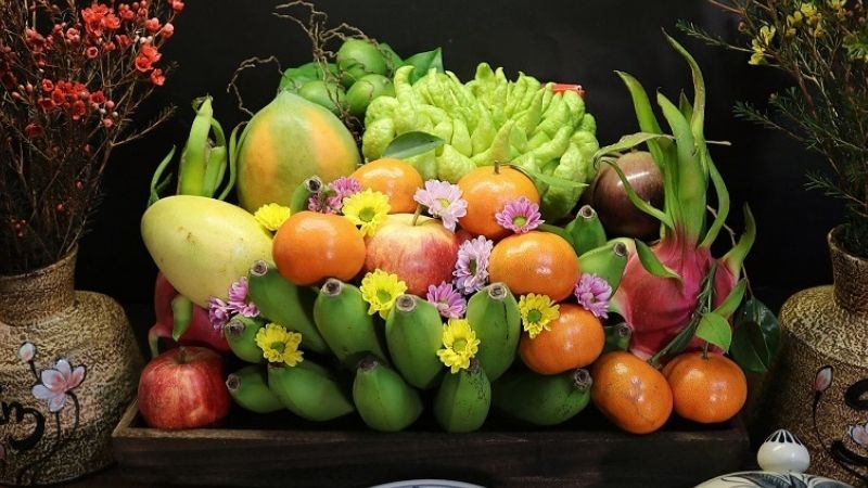 Các  loại quả cúng Rằm tháng Giêng được ưa chuộng