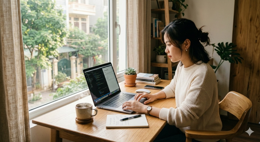 Giữa buổi sáng (9h30–11h30) là khung giờ vàng uống cà phê giúp duy trì sự tỉnh táo tự nhiên.