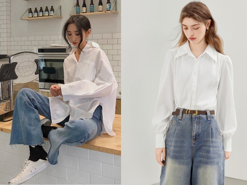 Sự khác biệt chỉ nằm ở sắc độ vải, nhưng hiệu ứng thị giác và cảm xúc lại thay đổi hoàn toàn.